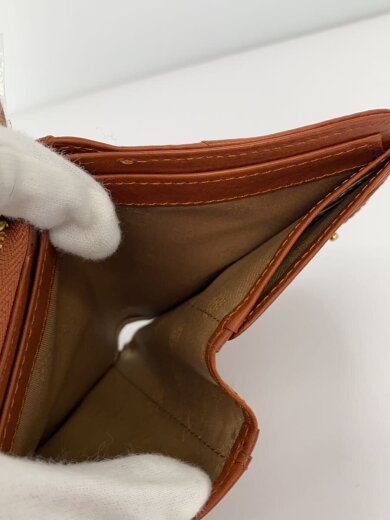 商品画像：2つ折り財布/レザー/BRW/レディース 6