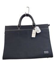 ビジネスバッグ/ブリーフケース/アタッシュケース/ナイロン/BLK/無地