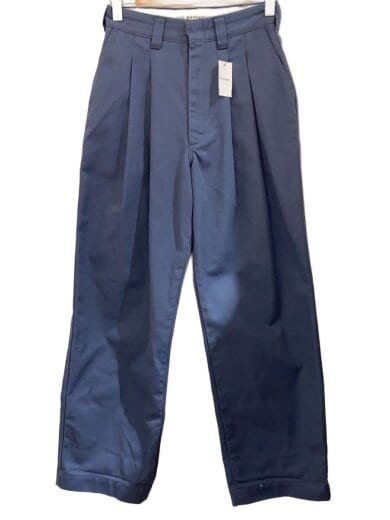 商品画像：TOMBOY PANTS/ワイドパンツ/ツータック/--/ポリエステル/BLU/無地/20amspa64 1