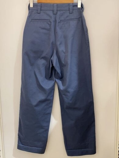 商品画像：TOMBOY PANTS/ワイドパンツ/ツータック/--/ポリエステル/BLU/無地/20amspa64 2