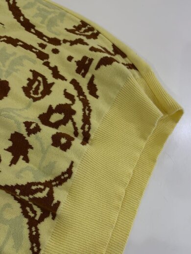 商品画像：21SSPersia Knit Vest/ニット・セーター/L/コットン/YLW/ttt-2021ss-kt02 8