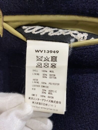 商品画像：30oz. WOOL MELTON AWARD JACKET/スタジャン/36/ウール/NVY/WV13949 5