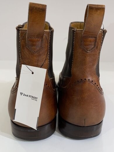 商品画像：ウイングチップ/サイドゴアブーツ/40.5/BRW/10172 6