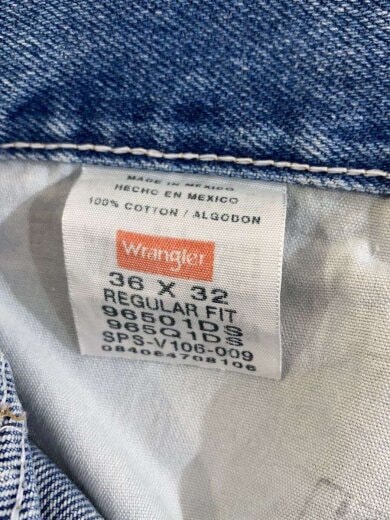 商品画像：00s/メキシコ製/ストレートパンツ/36/デニム/IDG/96501ds 5