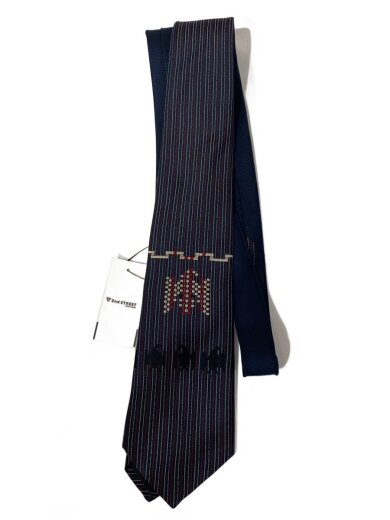 商品画像：ネクタイ/シルク/マルチカラー/ストライプ/メンズ 1