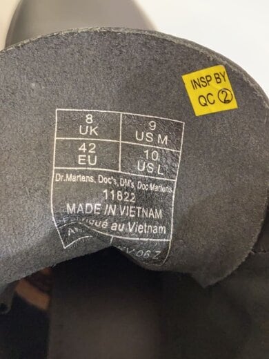 商品画像：1460/8ホール/ブーツ/UK6/BLK/11822 5