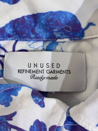 商品画像：Flower print short sleeve shirt/2/レーヨン/BLU/花柄/US2217 3