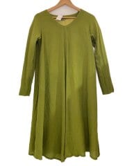 長袖ワンピース/--/ウール/KHK