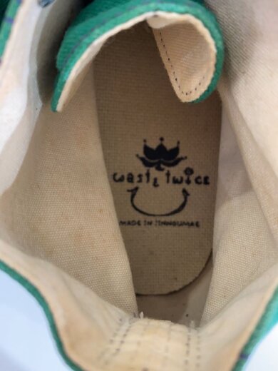 商品画像：ハイカットスニーカー/US8.5/GRN/キャンバス 5