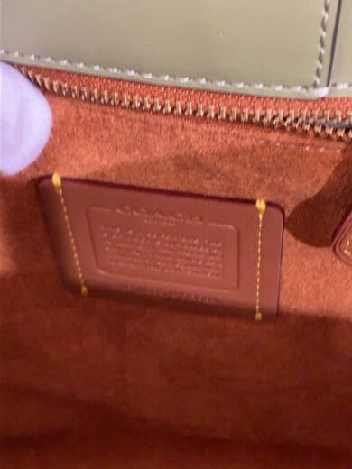 商品画像：トートバッグ/レザー/GRN/無地/CR684/エーストート35 5