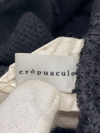 商品画像：Moss Stitch L/S/ニット・セーター(厚手)/2/コットン/BLK/1703-002// 3
