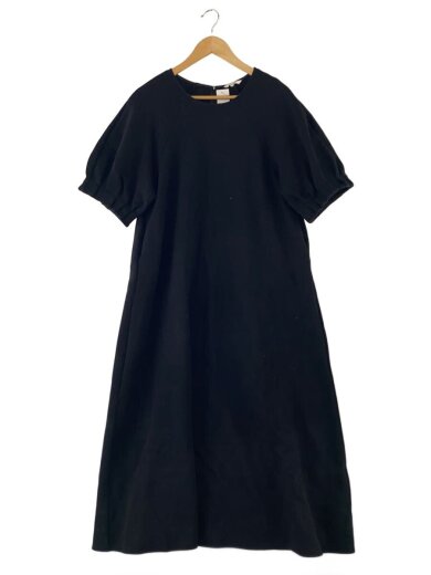 商品画像：長袖ワンピース/2/コットン/BLK/14112-5112// 1