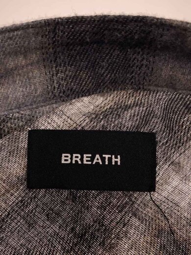 商品画像：25FW/COLLAR LESS SHIRT/2XL/ポリエステル/GRY/オンブレCK/BR25AW-S20// 3