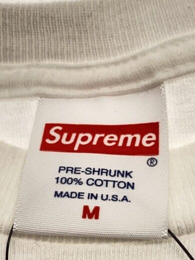 商品画像：Tonal Box Logo Tee/Tシャツ/M/コットン/WHT 3