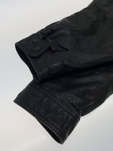 商品画像：アクションプリーツ/レザージャケット・ブルゾン/L/レザー/BRW/BACK LOT// 6