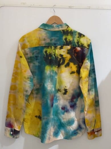 商品画像：Tie Dye Work Shirt/長袖シャツ/M/コットン/マルチカラー/総柄 2