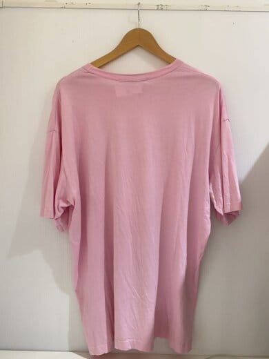 商品画像：Tシャツ/L/コットン/PNK/無地/FO-T023 2