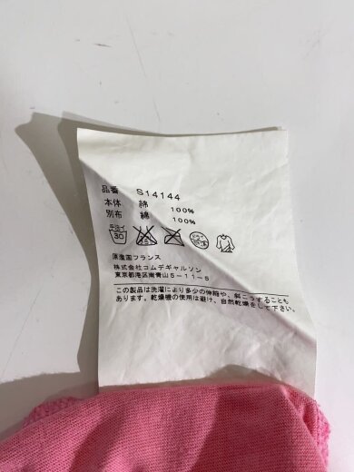 商品画像：Tシャツ/S/コットン/PNK/S14144 4