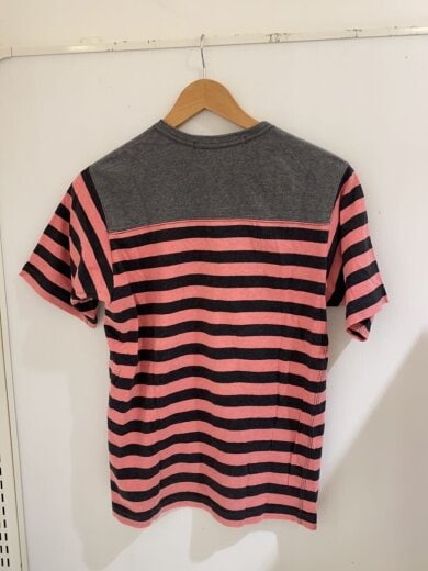 商品画像：09SS/Tシャツ/S/コットン/PNK/ボーダー/WC-T020 2