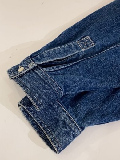 商品画像：長袖シャツ/L/コットン/BLU/無地/GM211-50078B// 5