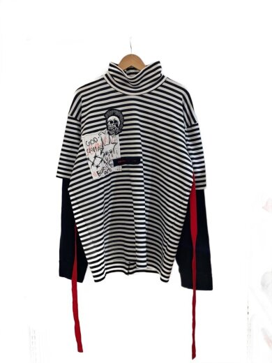 商品画像：長袖Tシャツ/L/コットン/0801720001// 1