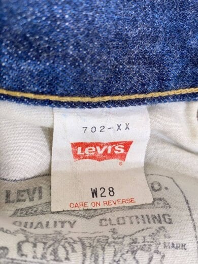 商品画像：702/J22/赤耳/ボトム/28/コットン/NVY/無地/裾ダメージ有// 5