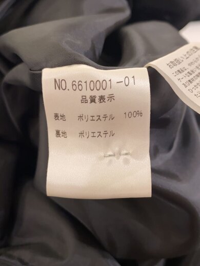 商品画像：トレンチコート/7/ポリエステル/BLK/ベルト付属// 4
