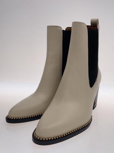 商品画像：ショートブーツ/36.5/WHT/CC786/ピアスブーティ 2