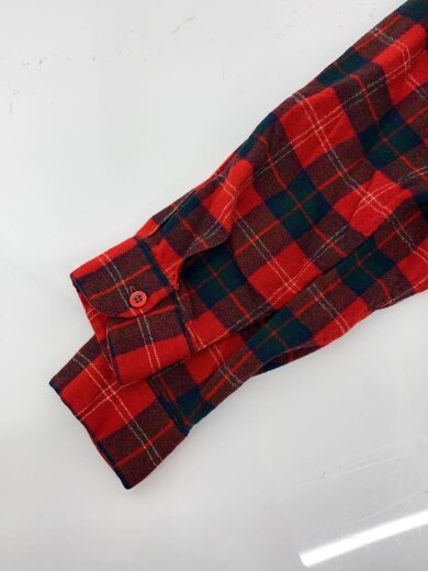 商品画像：長袖シャツ/--/ウール/RED/チェック 5
