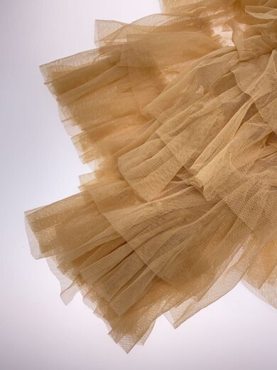 商品画像：habi チュールティアードボレロ/カーディガン(薄手)/--/--/BEG 5