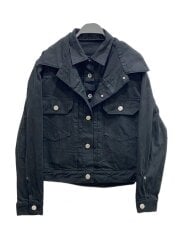 D2/ダブルレイヤードジャケット/20SS/Gジャン/--/--/BLK/20-04925