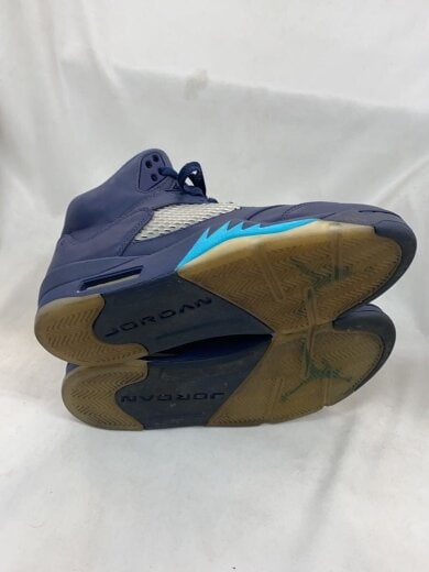 商品画像：AIR JORDAN 5 RETRO/エアジョーダンレトロ/ネイビー/136027-405/26.5cm/NVY/ 4