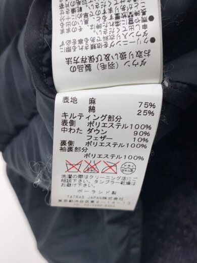 商品画像：Kevin James Morley/ダウンジャケット/1/リネン/BLK/MTK16S406/黒 5