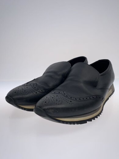 商品画像：レザーブローグ/スリッポン/ローカットスニーカー/UK8.5/BLK/2DE104// 2