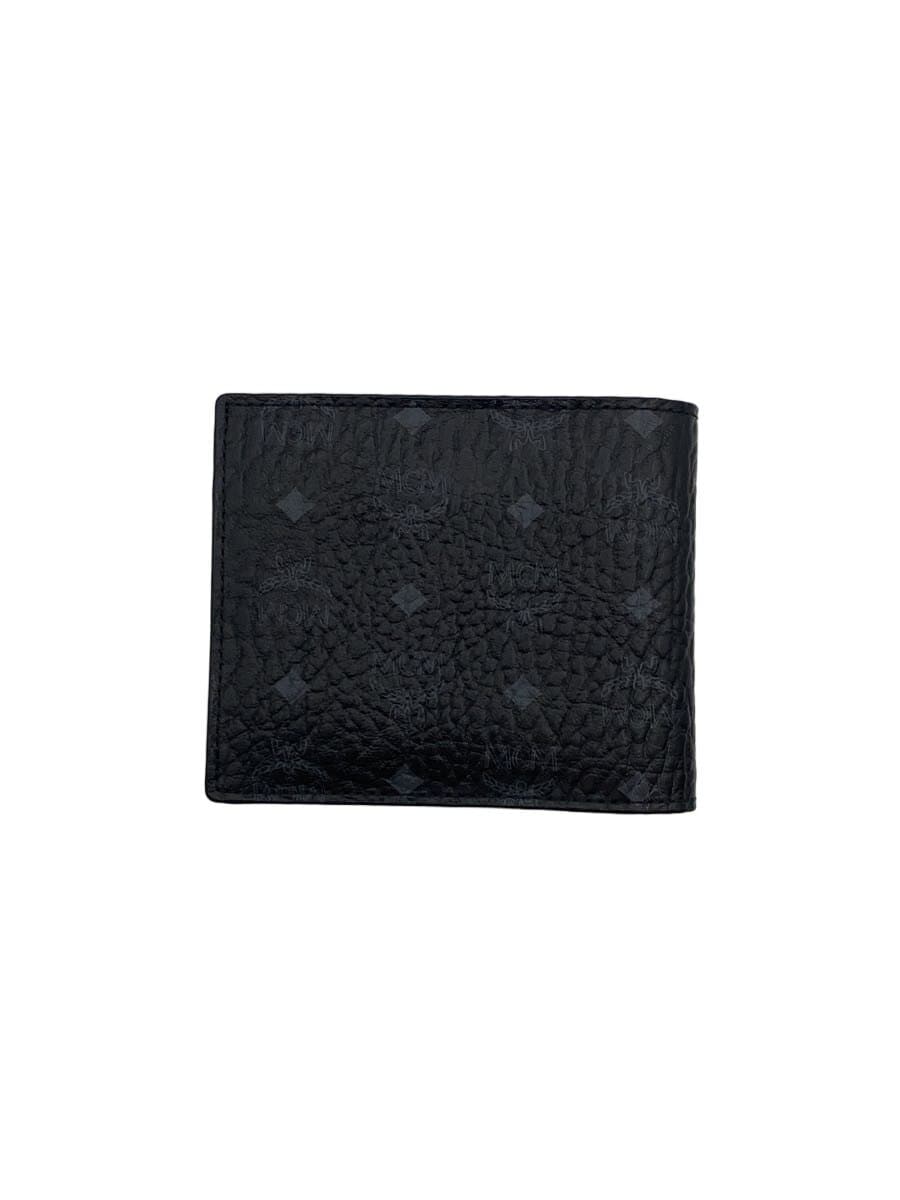 MCM / 長財布/レザー/BLK/総柄/メンズ