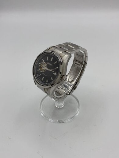 商品画像：自動巻腕時計/アナログ/ステンレス/BLK/SLV/SS/4R38-00S0 2