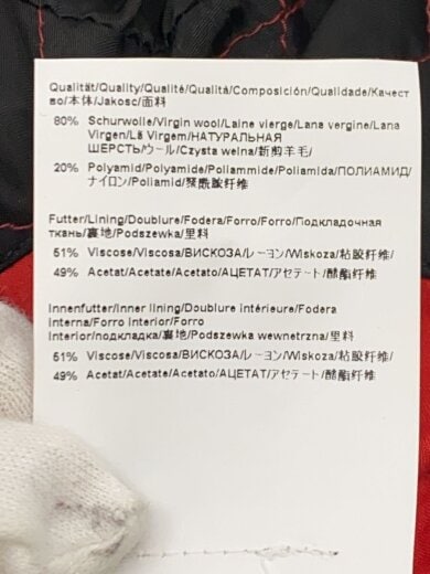 商品画像：ダッフルコート/48/ウール/BLK 5