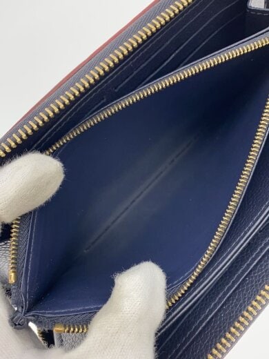 商品画像：ジッピー・ウォレット_モノグラム・アンプラント/牛革/NVY/メンズ 5