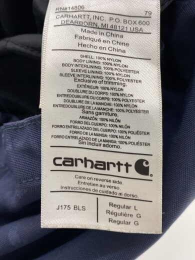 商品画像：ナイロンジャケット/L/デニム/NVY/J175 4