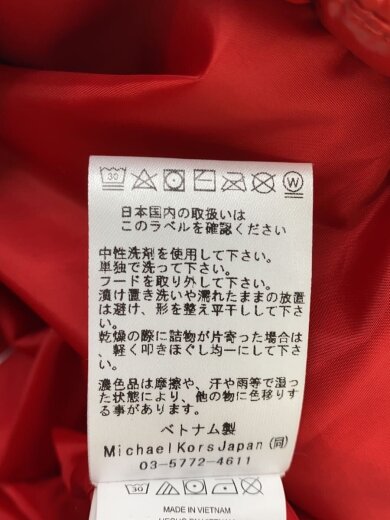 商品画像：ダウンジャケット/M/ナイロン/RED/無地/MC69103 3