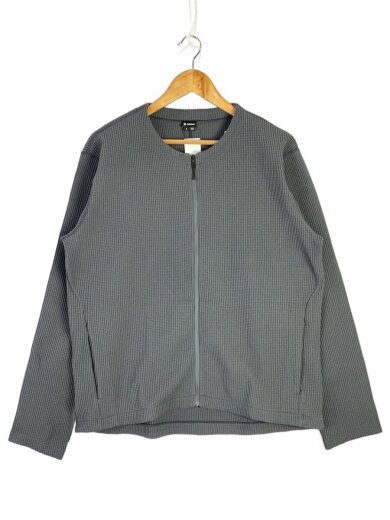 商品画像：カーディガン(厚手)/3/ポリエステル/GRY/無地/GM33503 1