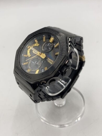 商品画像：ソーラー腕時計_G-SHOCK/アナログ/ステンレス/BLK/BLK/SS 2