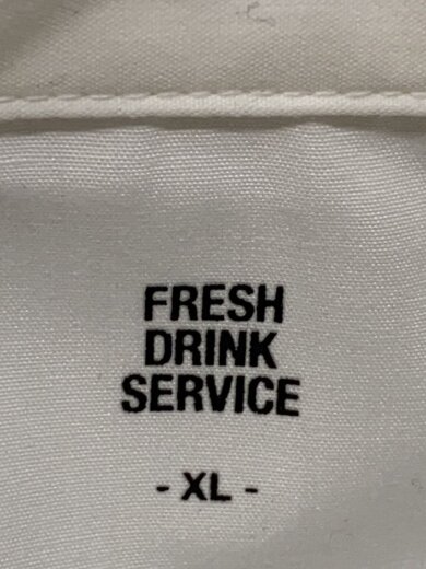 商品画像：長袖シャツ/XL/ポリエステル/WHT/無地/FDS254-50099 3