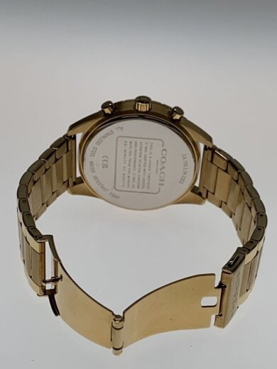 商品画像：クォーツ腕時計/アナログ/BLK/GLD/CO351// 4