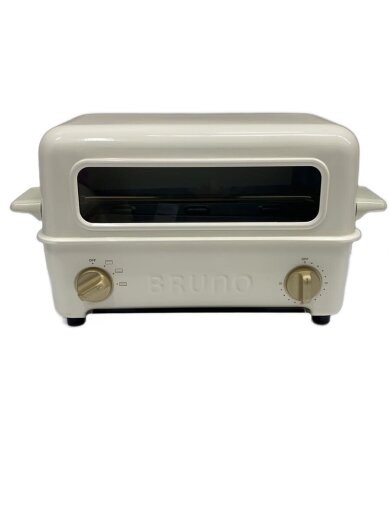 商品画像：トースター BRUNO トースターグリル BOE033-WH [ホワイト] 1