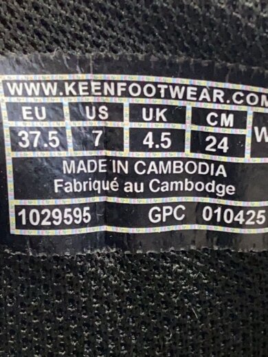 商品画像：ローカットスニーカー/24cm/BLK/1029595// 5