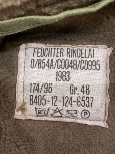 商品画像：ミリタリージャケット/48/--/KHK/無地/8405-12-124-6537 3