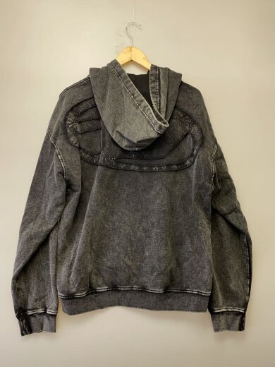 画像：DIESELS-BOXT-HOOD-ZIP-DEN/プルオーバーパーカー/L/コットン/GRY//2