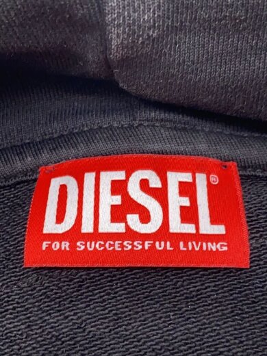 画像：DIESELS-BOXT-HOOD-ZIP-DEN/プルオーバーパーカー/L/コットン/GRY//3