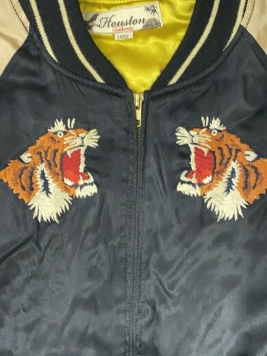 商品画像：スカジャン/L/レーヨン/BLK/5972 8